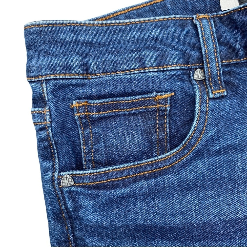 Kut from the Kloth Catherine Bermuda Denim Midrise 8” Shorts Size 8 NWT - Picture 5 of 13